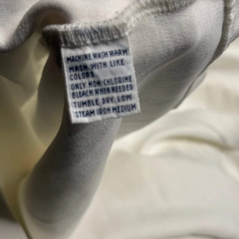 Polo Ralph Lauren Mens XXL Off White Turtleneck Long Sleeve Pony Logo Shirt